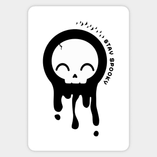 Cute Spooky Skull Sticker